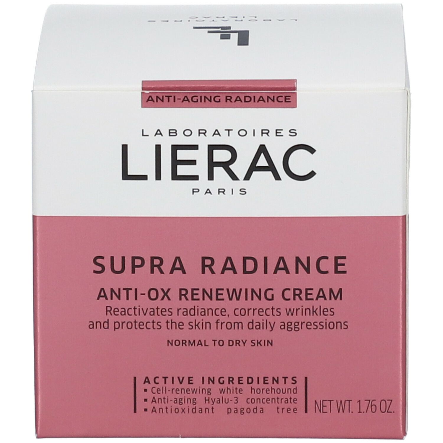 LIERAC Supra Radiance Crème rénovatrice Anti-Ox