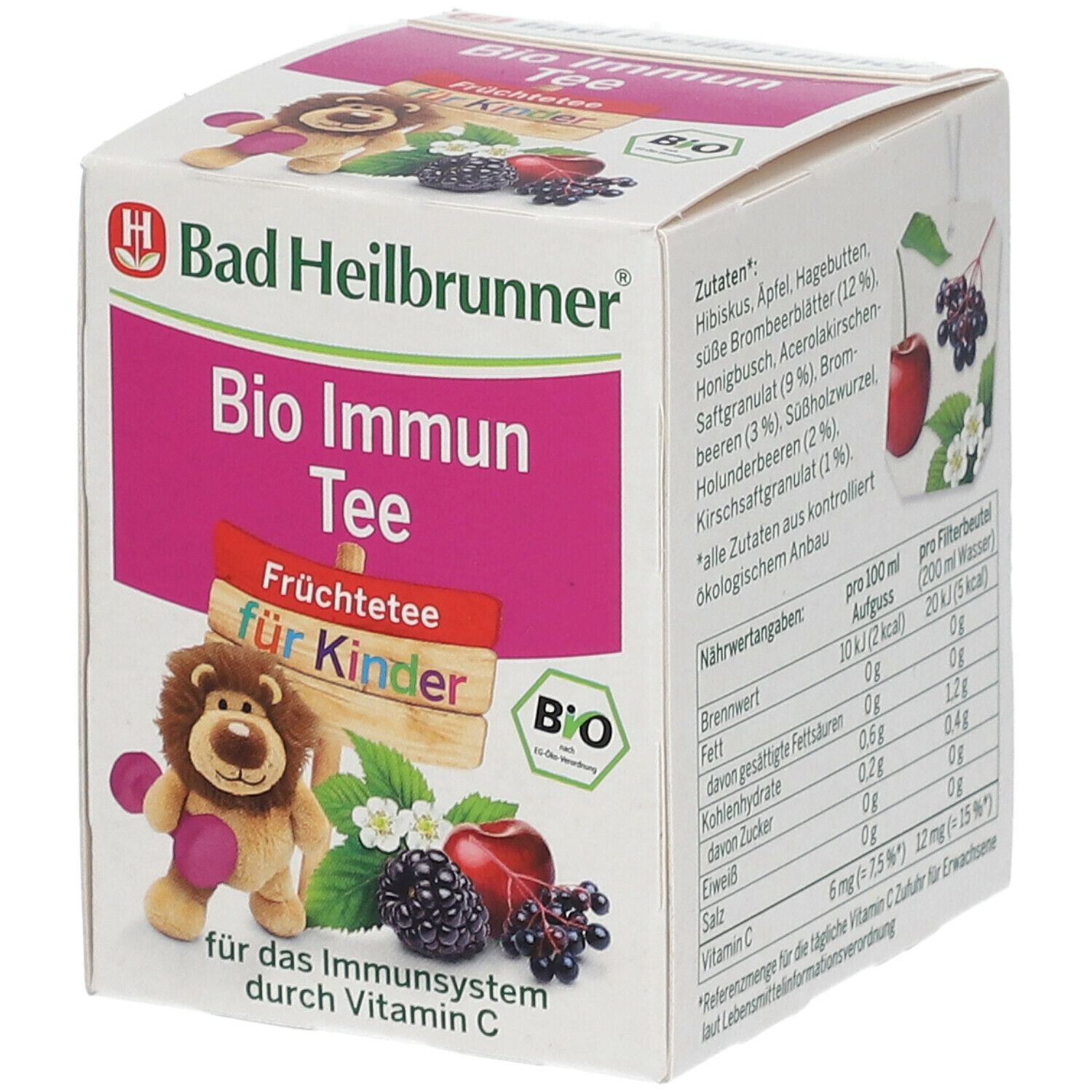 BAD HEILBRUNNER® Tisane immunitaire pour enfants