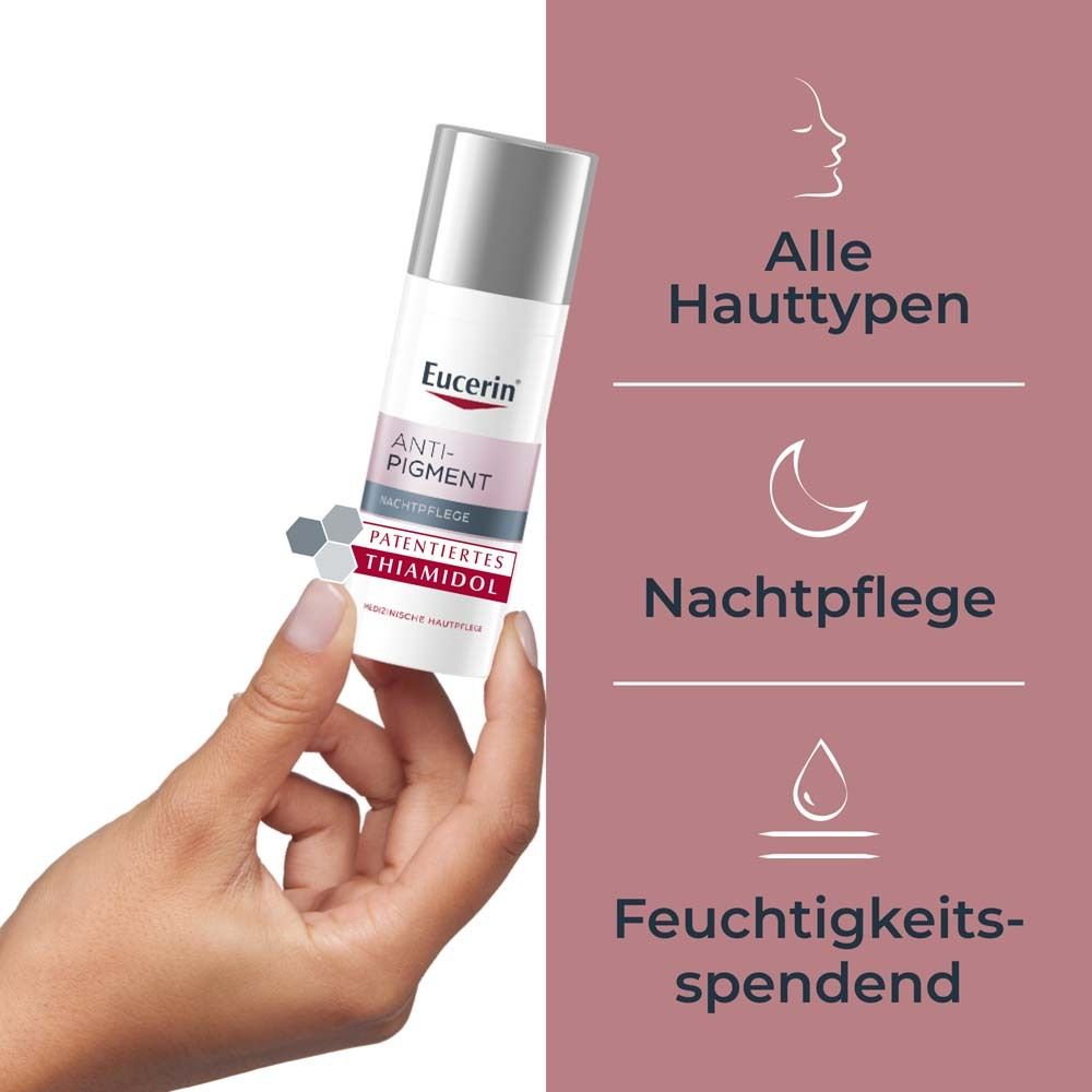 Eucerin Anti-Pigment Nachtpflege Creme – Gegen Pigmentflecken