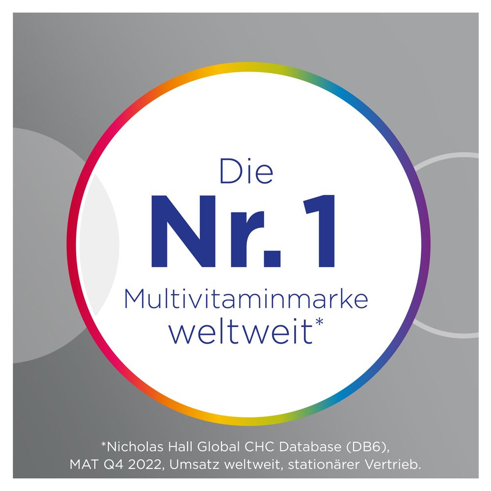 Centrum Generation Multivitamin 50+ – Hochwertiges Nahrungsergänzungsmittel mit Mikronährstoffen – Für Erwachsene ab 50 Jahren – Vitamine, Mineralstoffe, Spurenelemente