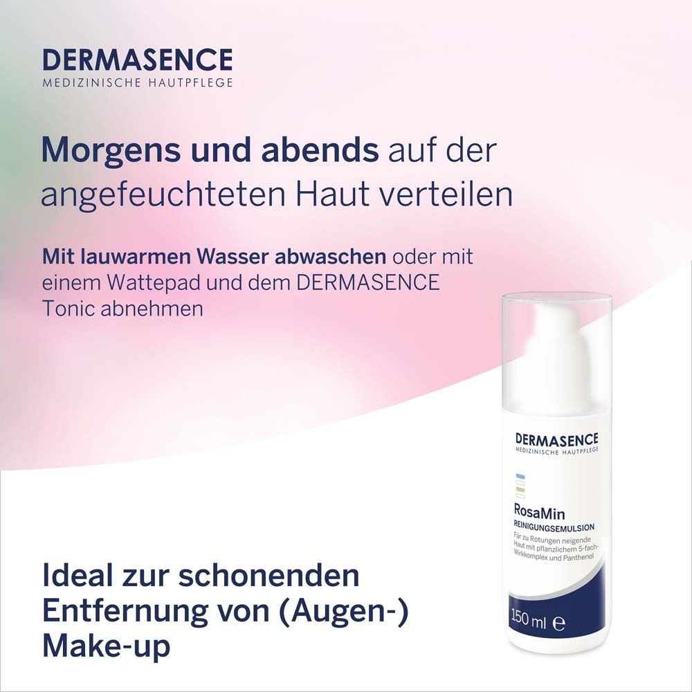 DERMASENCE RosaMin Reinigungsemulsion