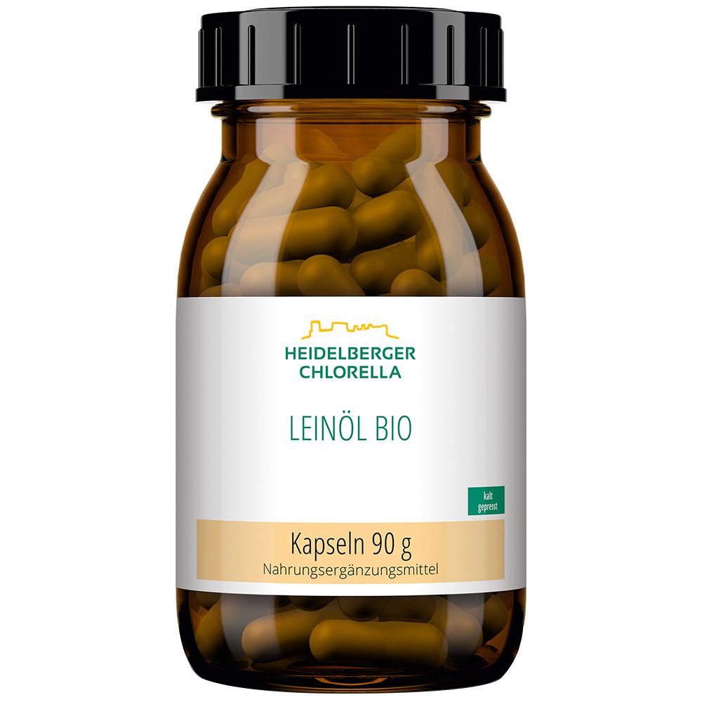 Heidelberger Chlorella® Leinöl Bio