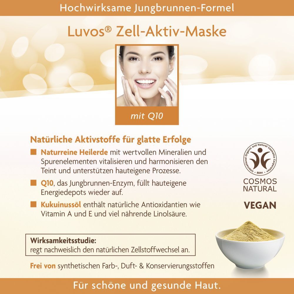 Luvos® Heilerde Masque actif pour les cellules