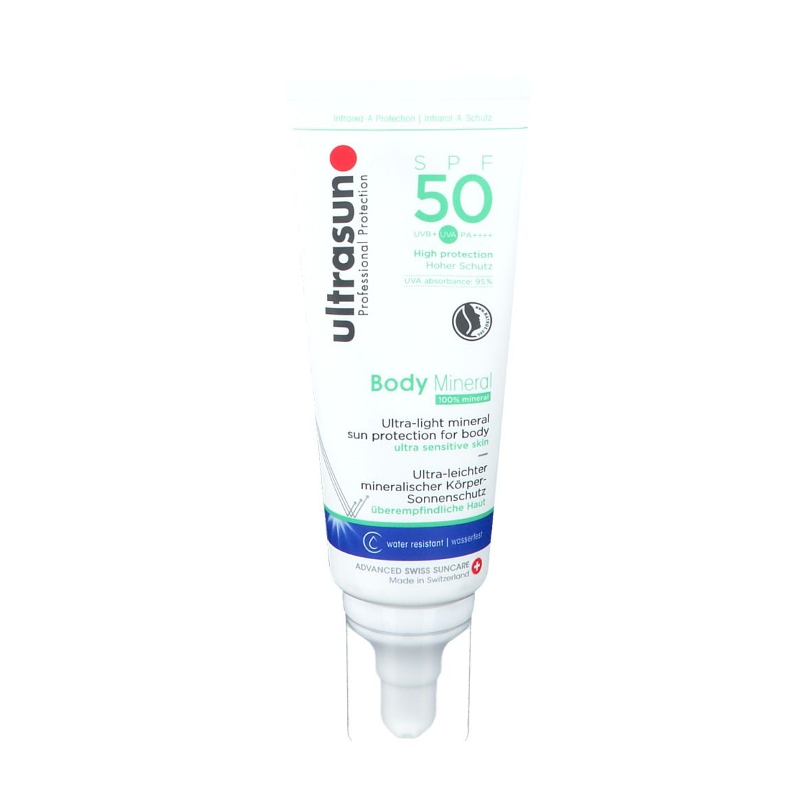 ultrasun Body Mineral Gel SPF 50 100 ml Redcare Apotheke