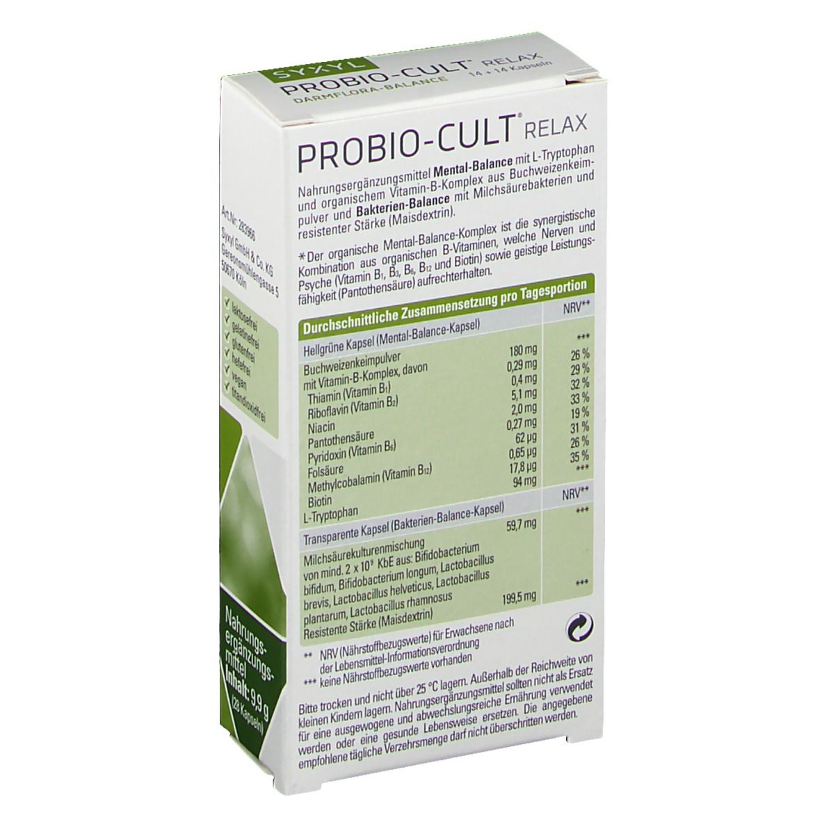 SYXYL ProBio-Cult® Relax