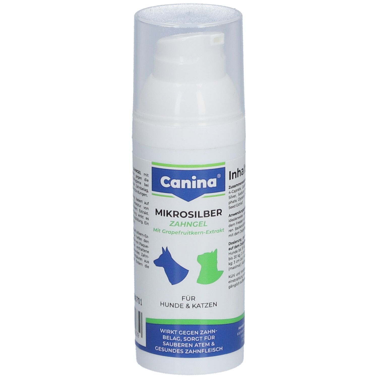 Canina® Gel dentaire micro-argenté pour chiens et chats