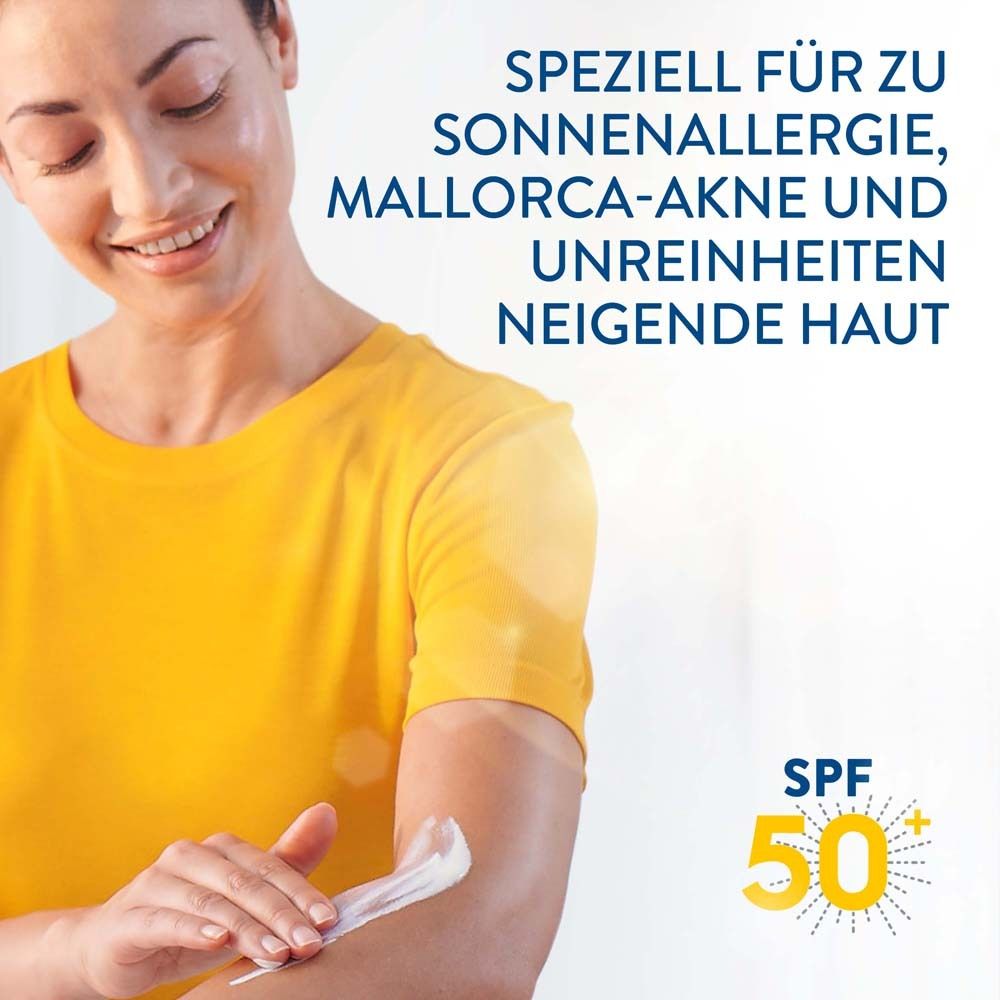 CETAPHIL SUN Sensitive Gel-Creme SPF 50+ Extra-leichter, fettfreier Sonnenschutz