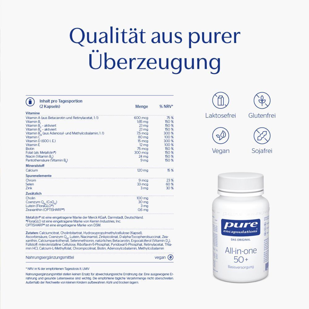Pure Encapsulations® All-in-one 50+
