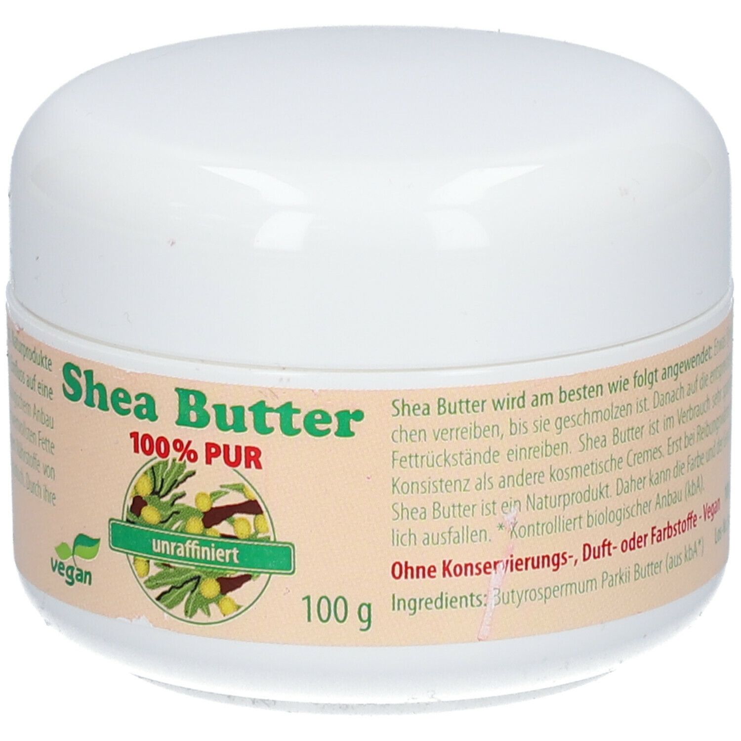 Shea Butter 100% pur - unraffiniert