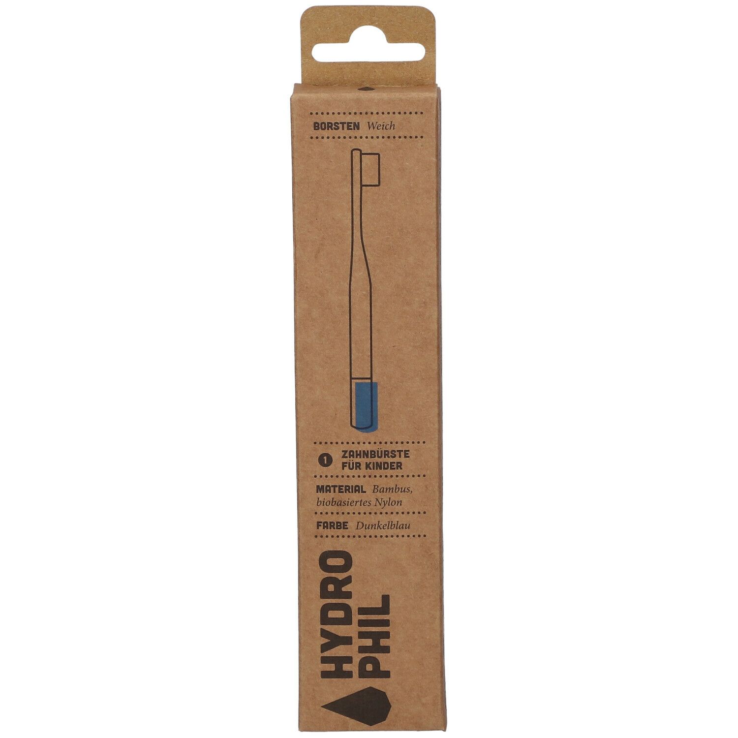 HYDROPHIL Enfants  Brosse à dents bleu