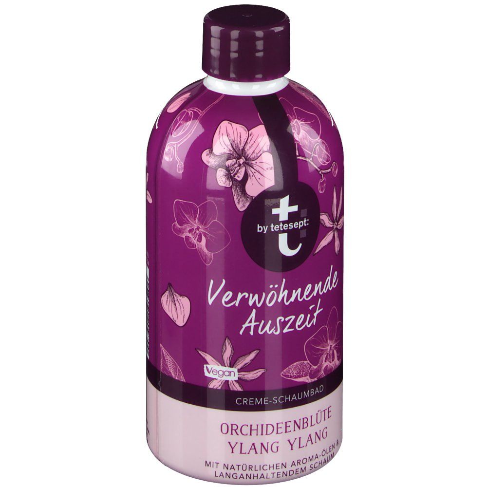 t by tetesept: Bain moussant - Une pause plaisir - Orchidée rose & Ylang-ylang
