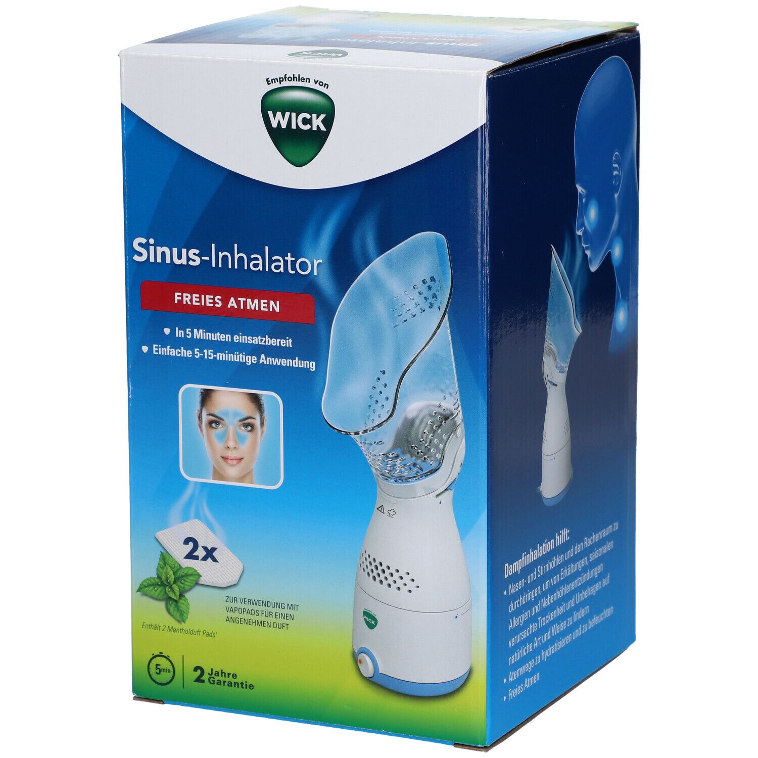 WICK Elektrischer Sinus-Inhalator
