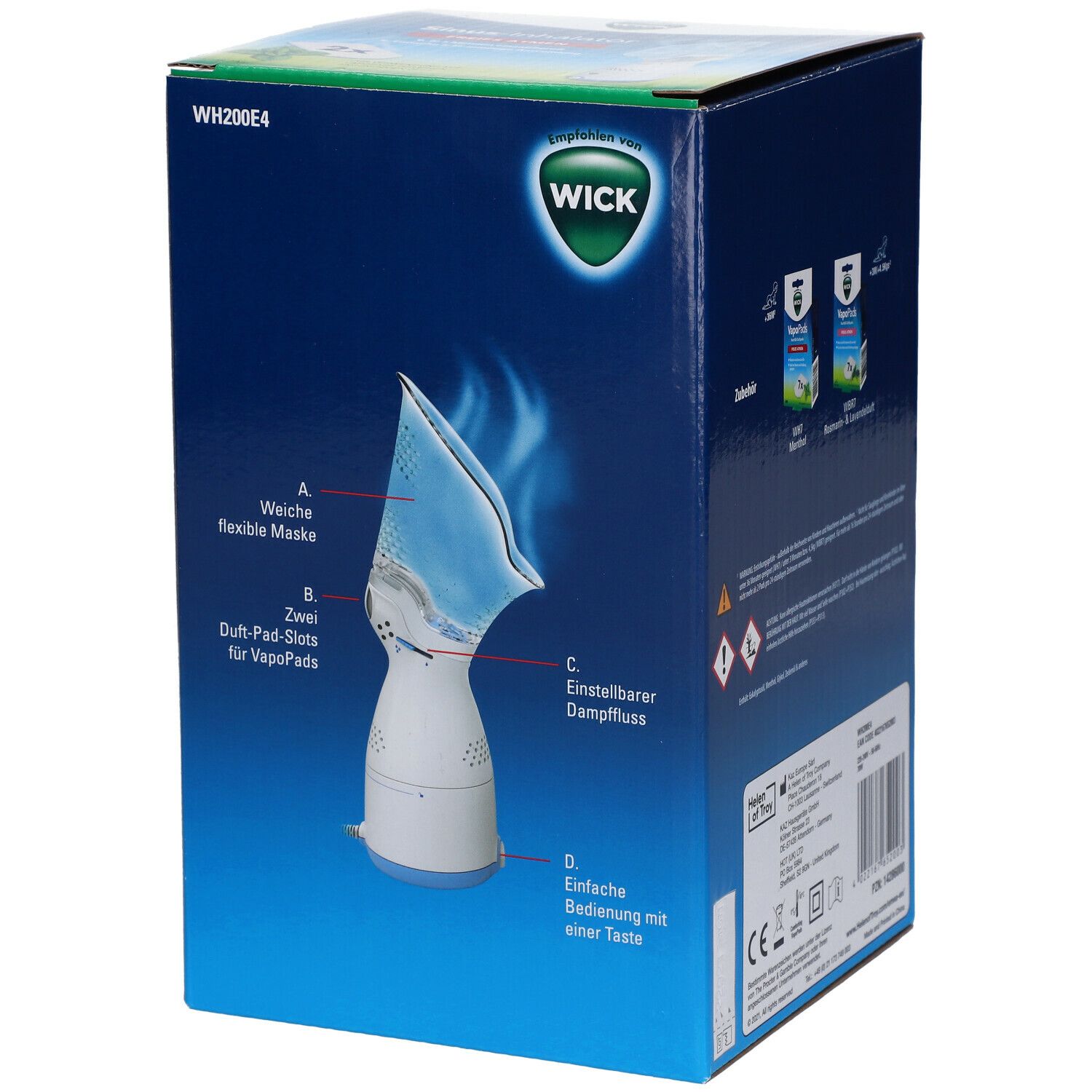 WICK Elektrischer Sinus-Inhalator