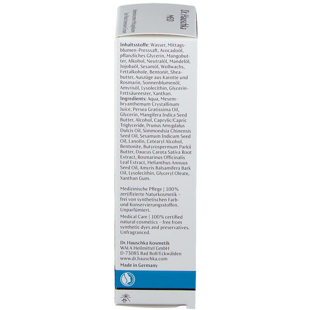 DR: HAUSCHKA MED Intensivcreme Mittagsblume