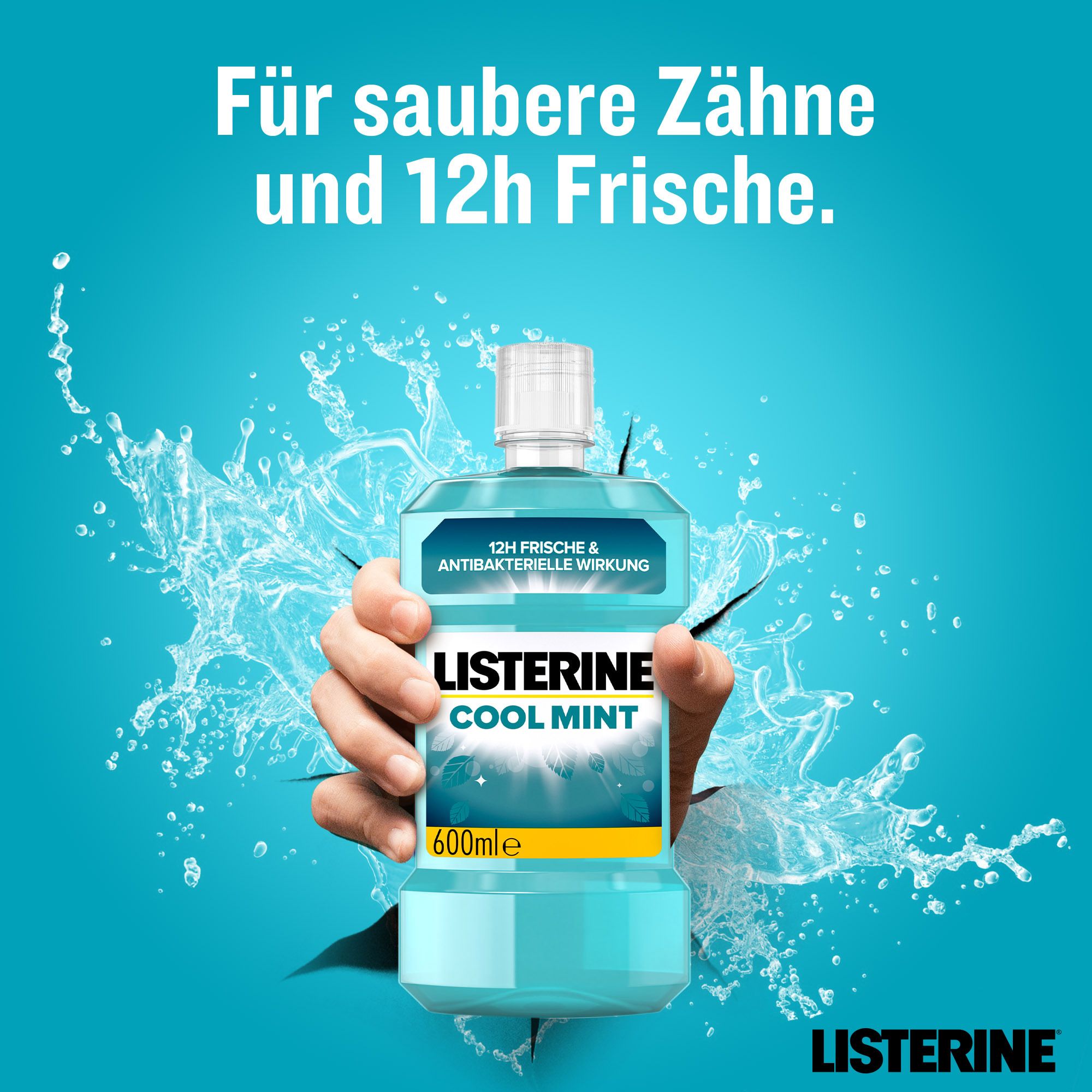 LISTERINE® Cool Mint Milder Geschmack