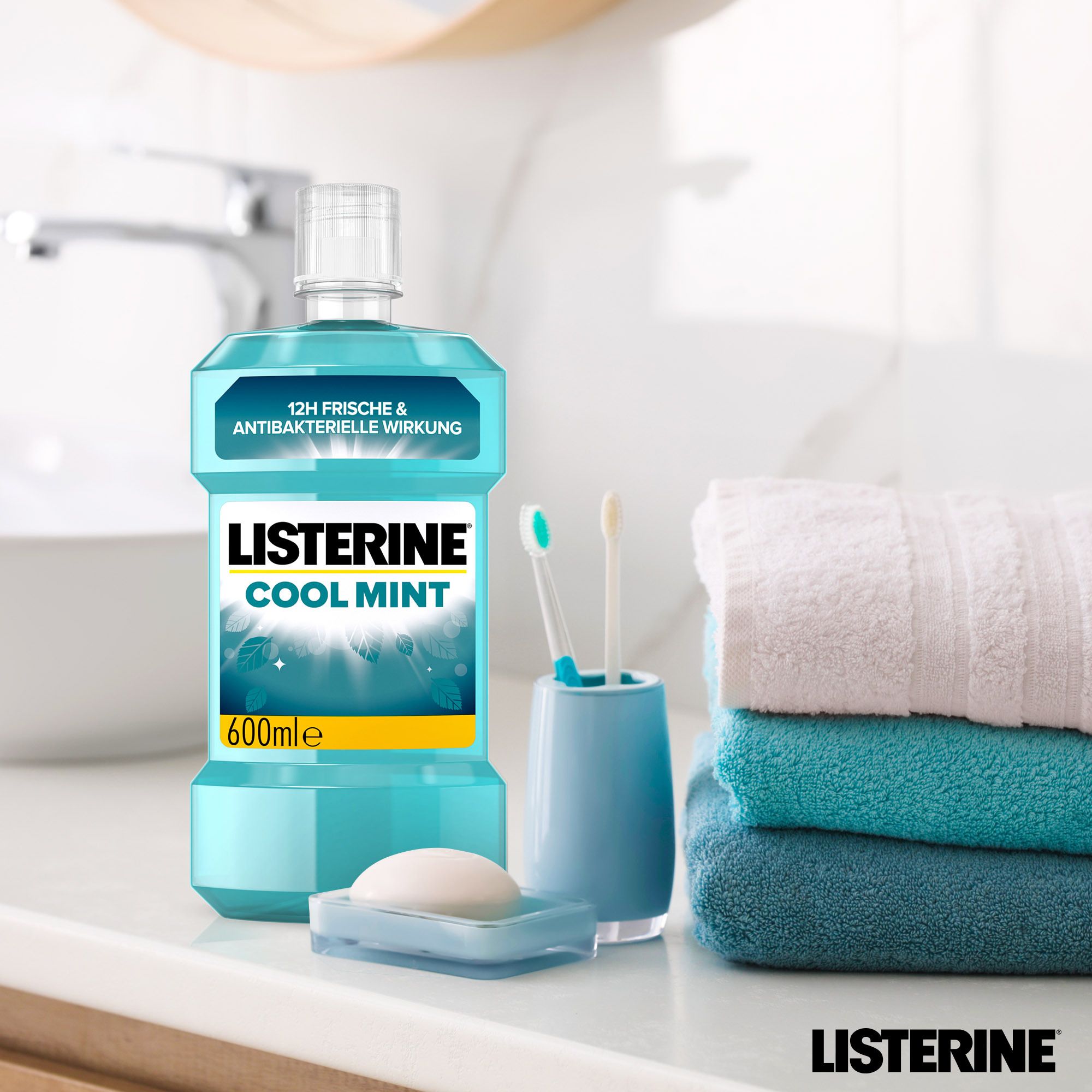LISTERINE® Cool Mint Milder Geschmack
