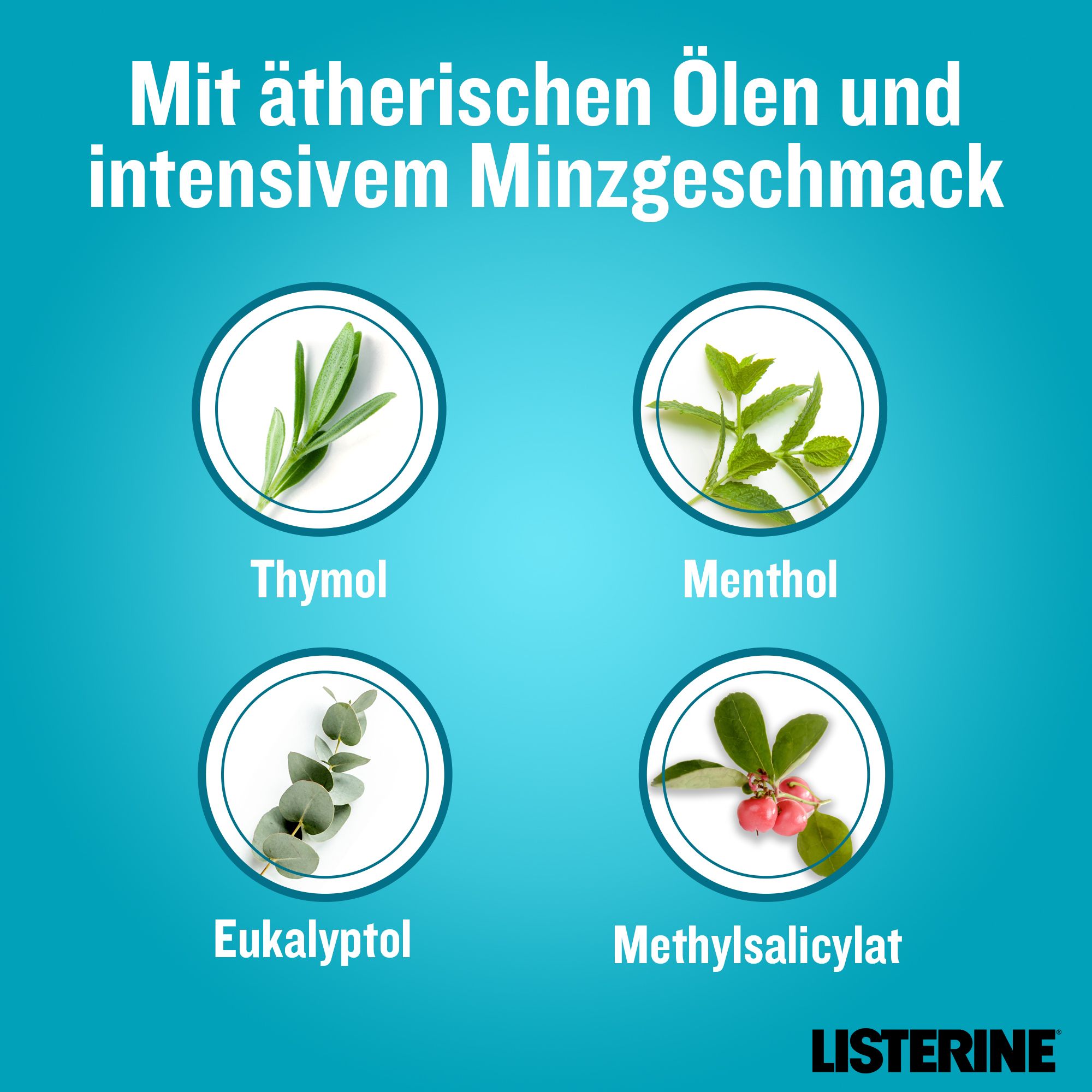 LISTERINE® Cool Mint Milder Geschmack