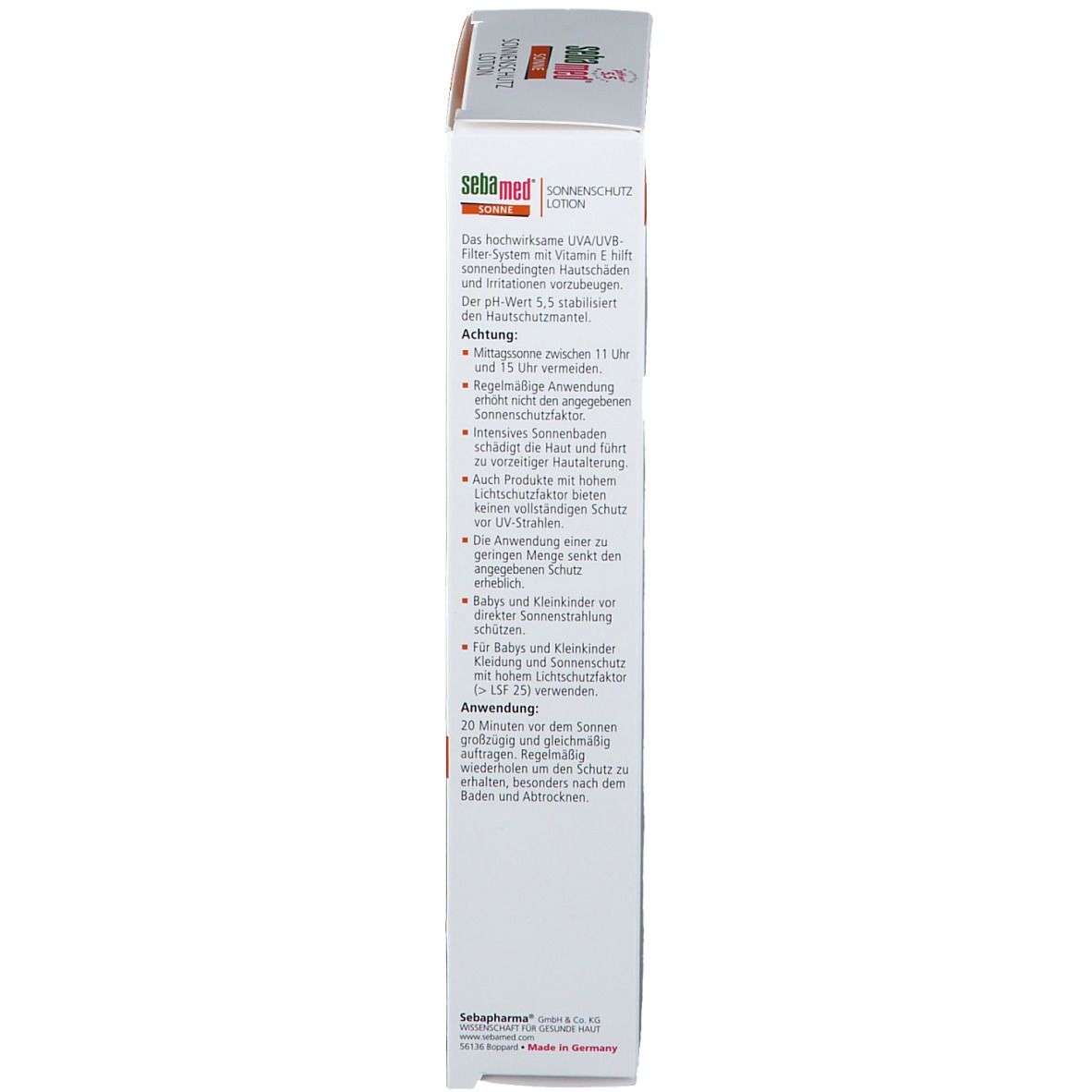 Lotion de protection solaire Sebamed® IP 50