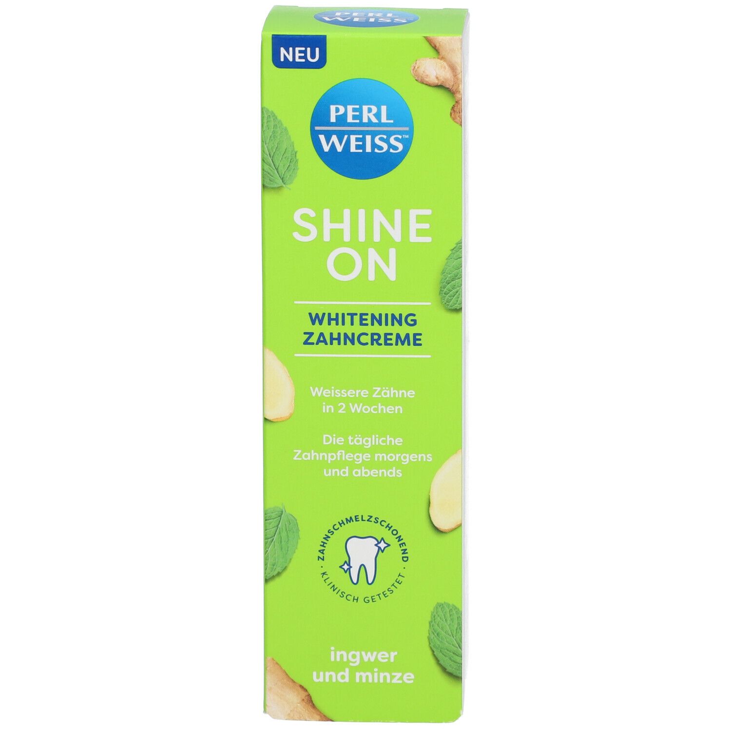 PERLWEISS® Shine On Ingwer und Minze