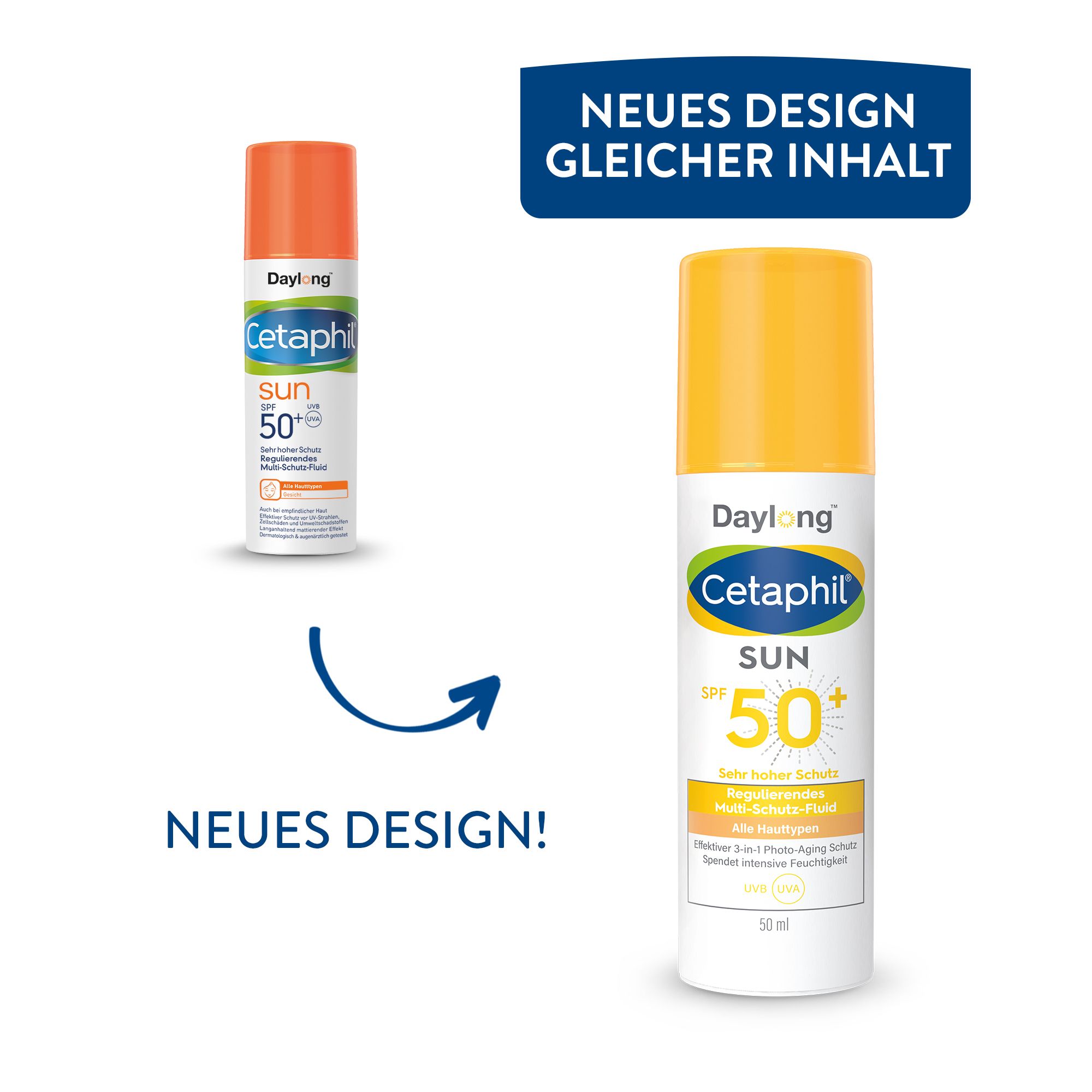 CETAPHIL SUN Regulierendes Multi-Schutz-Fluid SPF 50+ Anti-Aging-Sonnenschutz