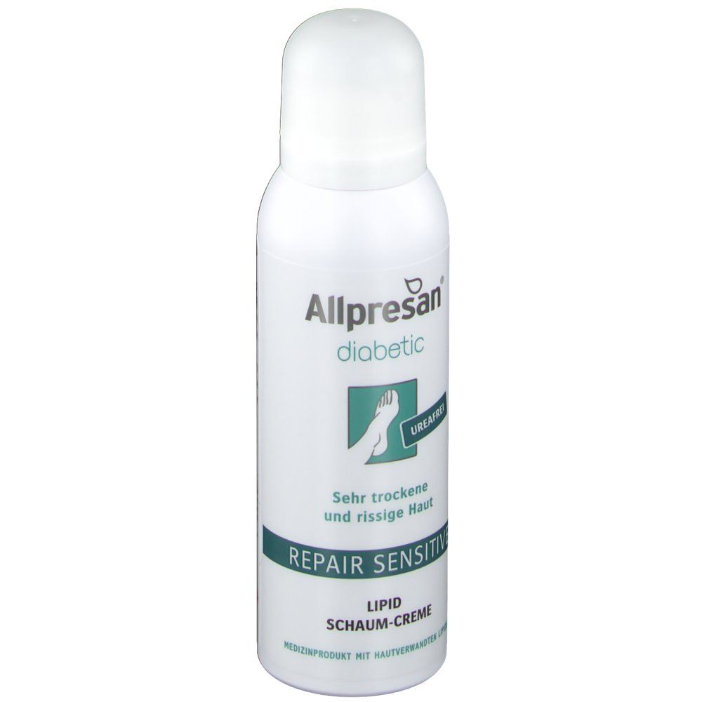 Allpresan® diabetic Lipid Schaum-Creme REPAIR SENSITIVE Sehr trockene und rissige Haut