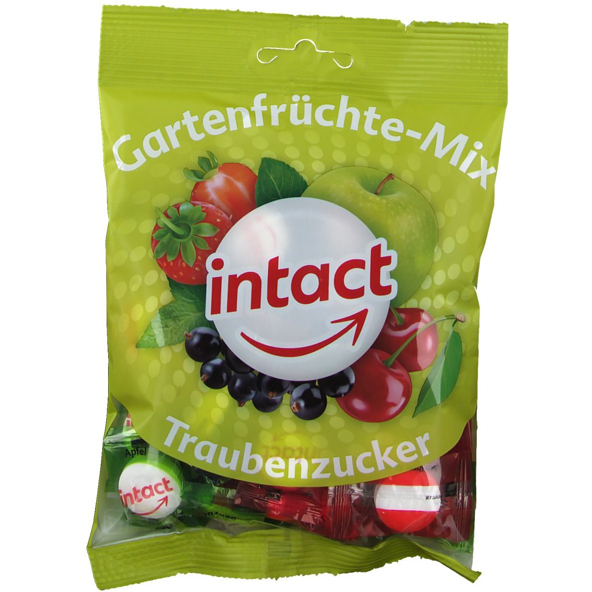 intact® Traubenzucker Gartenfrüchte-Mix