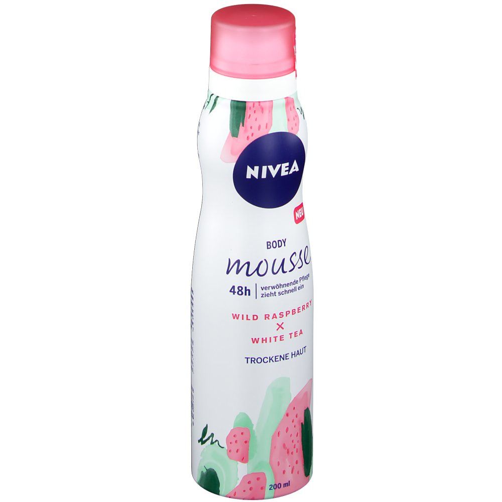 NIVEA® Body Mousse Wild Raspberry & White Tea