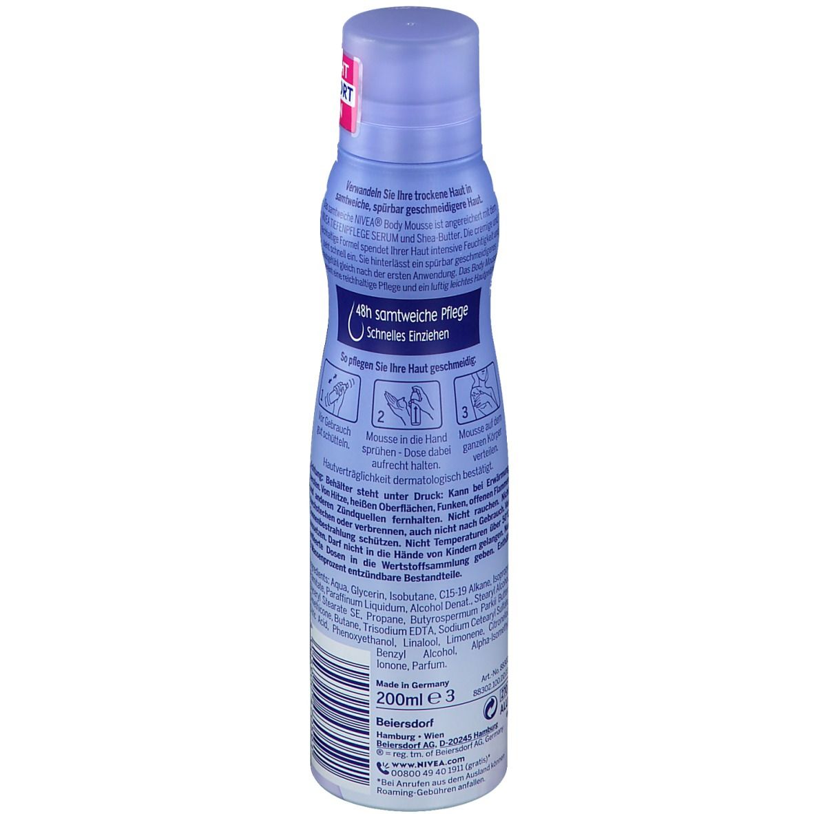 NIVEA® Body Mousse Beurre de Karité