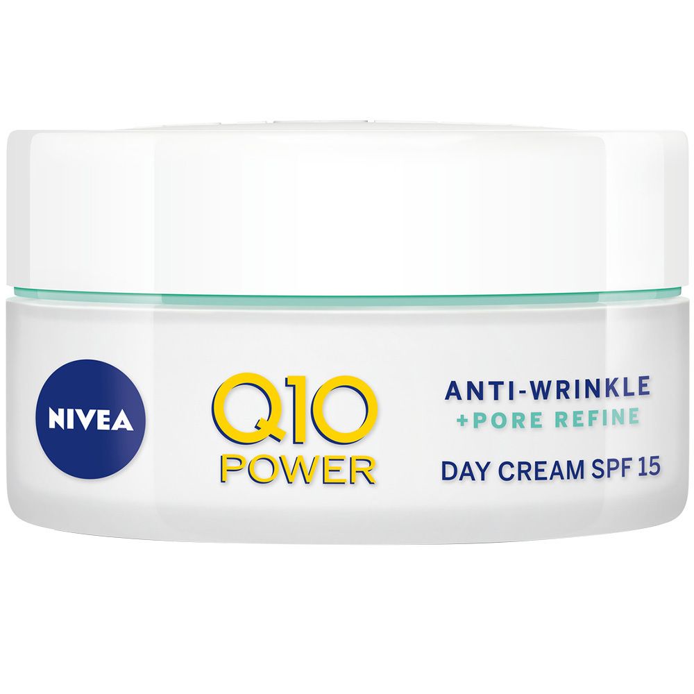 NIVEA® Q10 Power Anti-Rides + Ressserre les pores Soin de jour SPF15