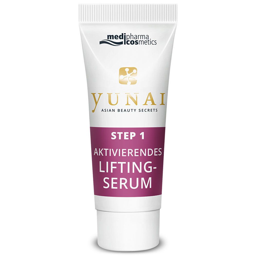 medipharma cosmetics Yunai Masque en tissu anti-rides + sérum lifting activateur
