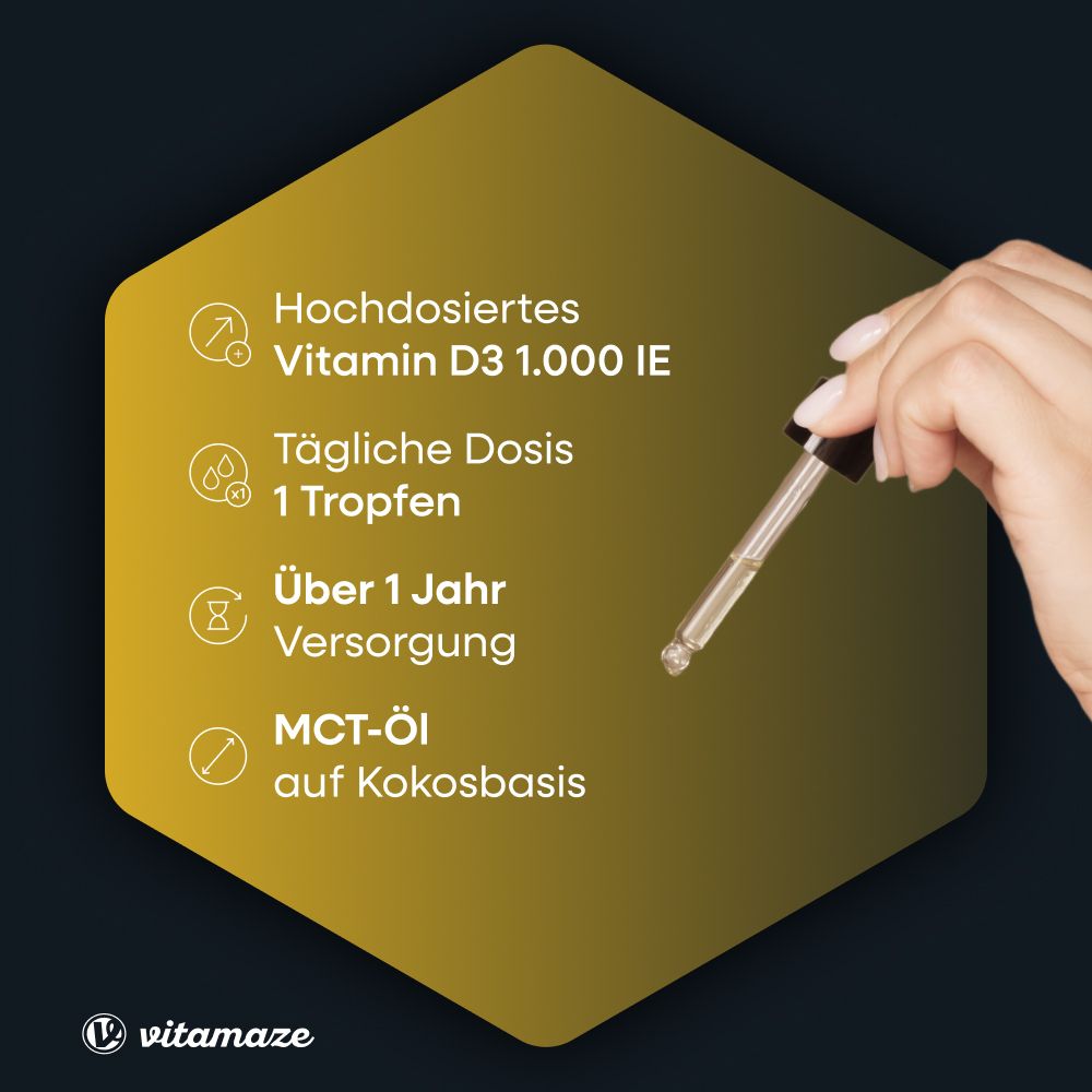 VITAMIN D3 TROPFEN 1.000 I.E.