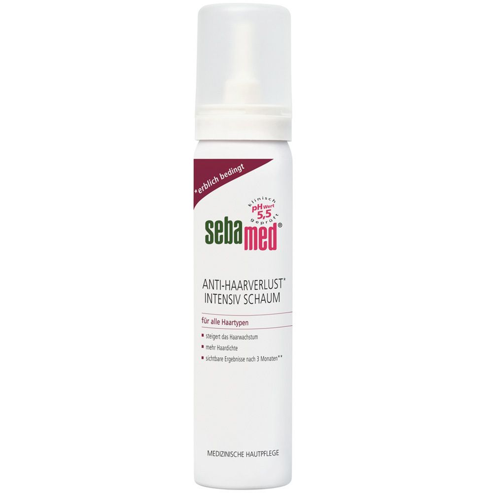 sebamed® MOUSSE INTENSIVE ANTI-CHUTE DE CHEVEUX pour tous les types de cheveux