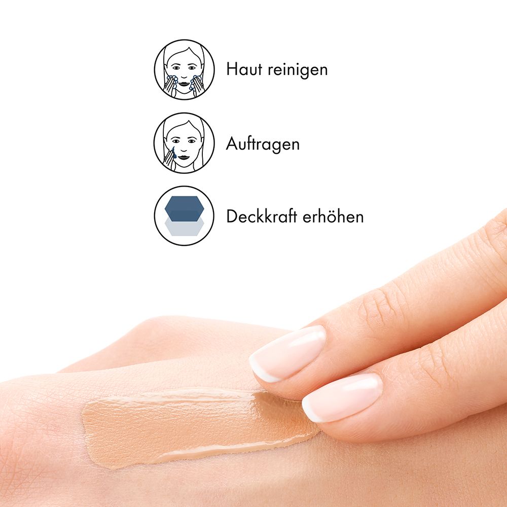 VICHY DERMABLEND Foundation Tube und Karton mit "75 ESPRESSO" und "SPF 35".