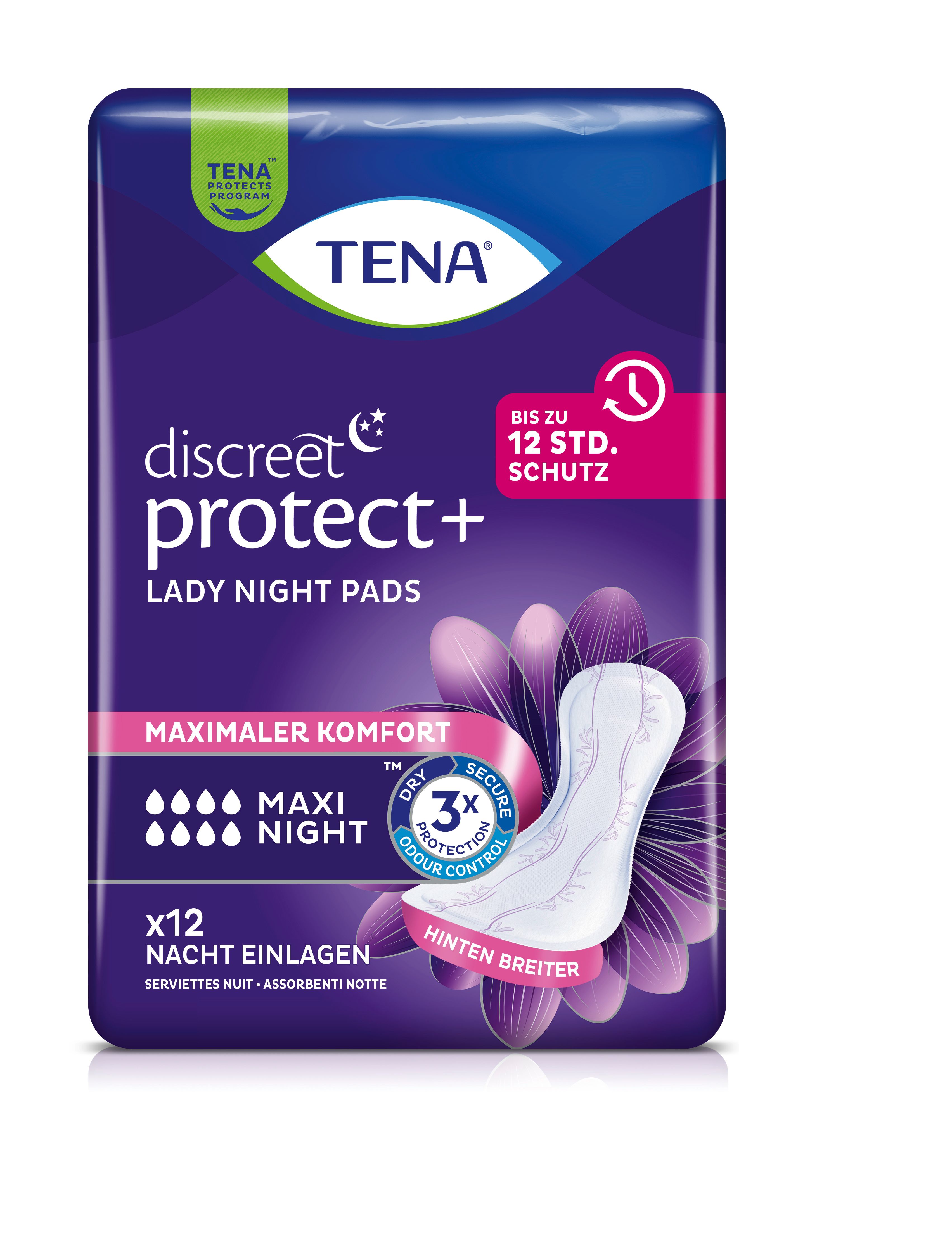 TENA® Lady Discreet Maxi Night