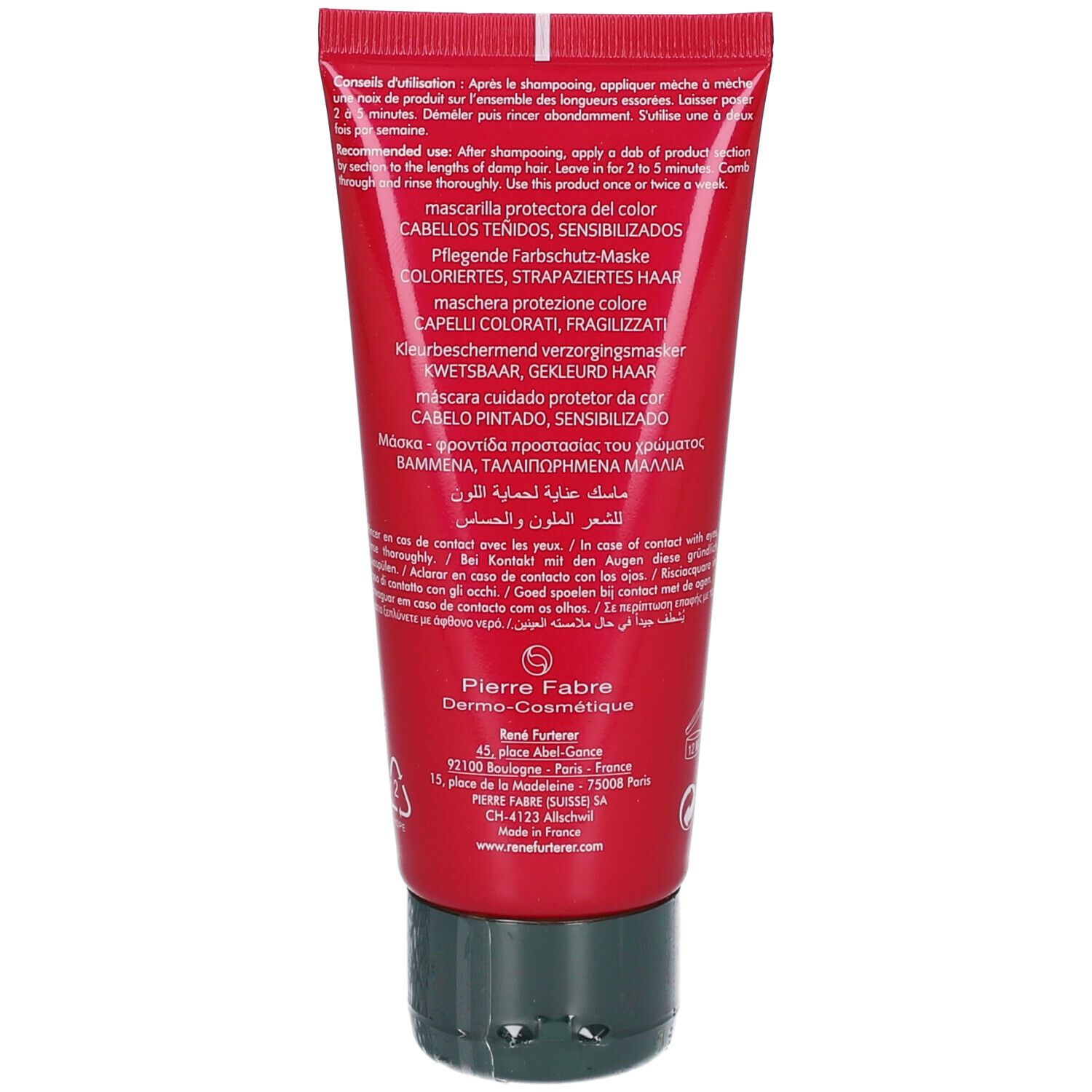 RENE FURTERER OKARA COLOUR Masque soin protecteur couleur