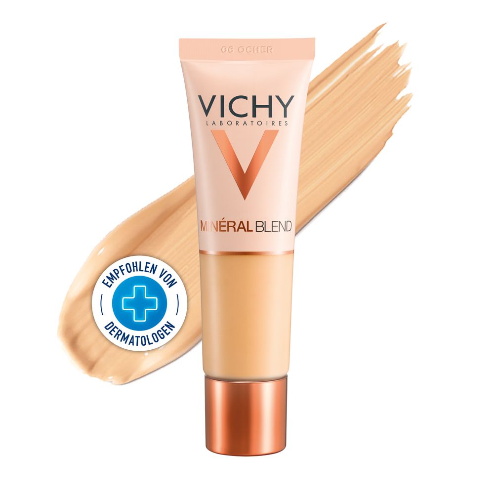 VICHY MIRALBLEND Fond de teint hydratant frais 16H - 06 Ocher