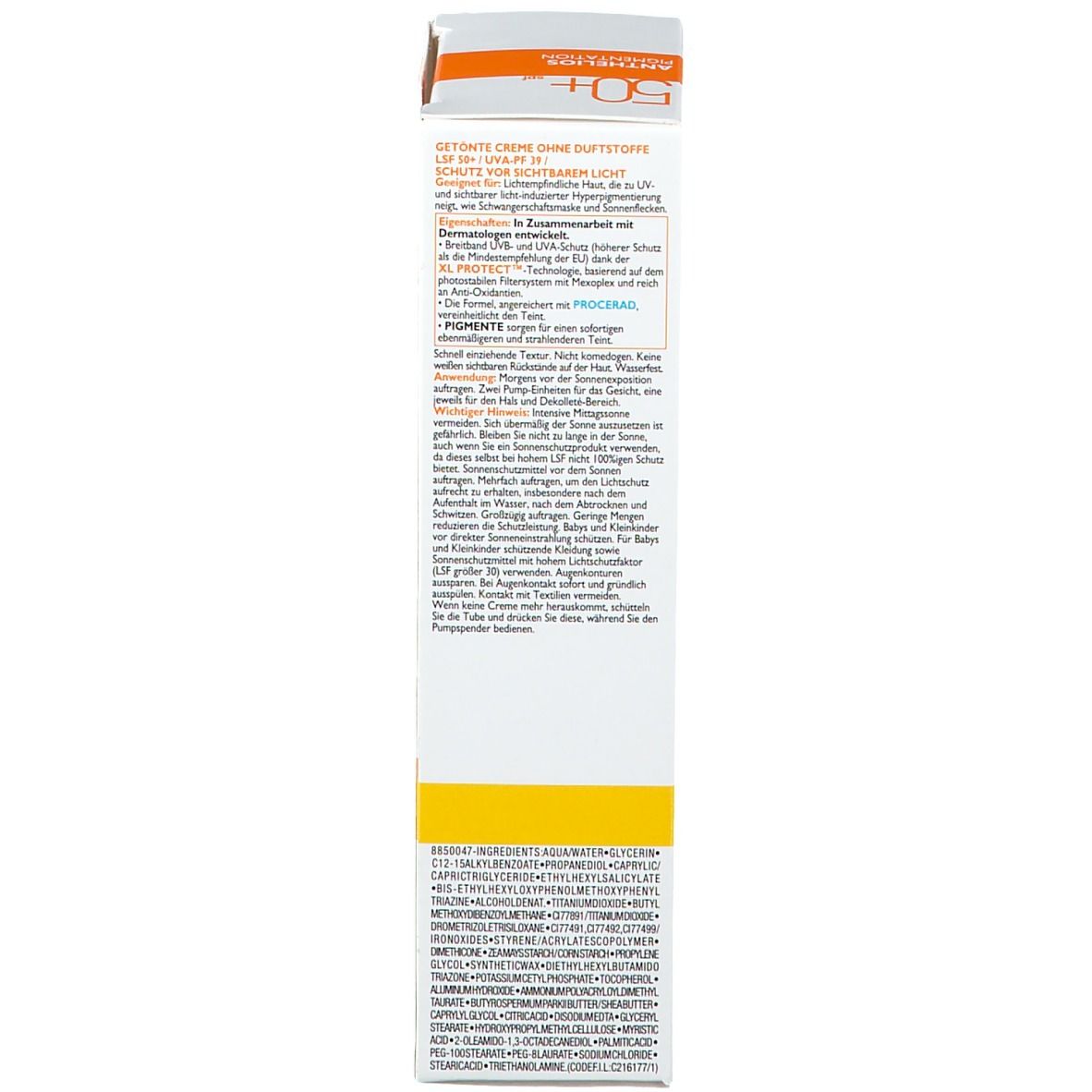 La Roche Posay ANTHELIOS PIGMENTATION LSF 50+
