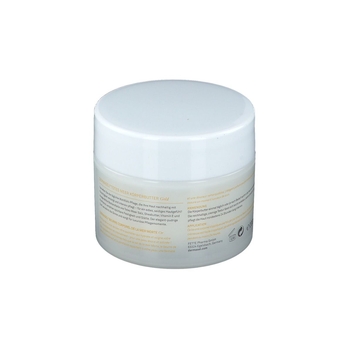 DERMASEL® Beurre corporel de la mer Morte Or