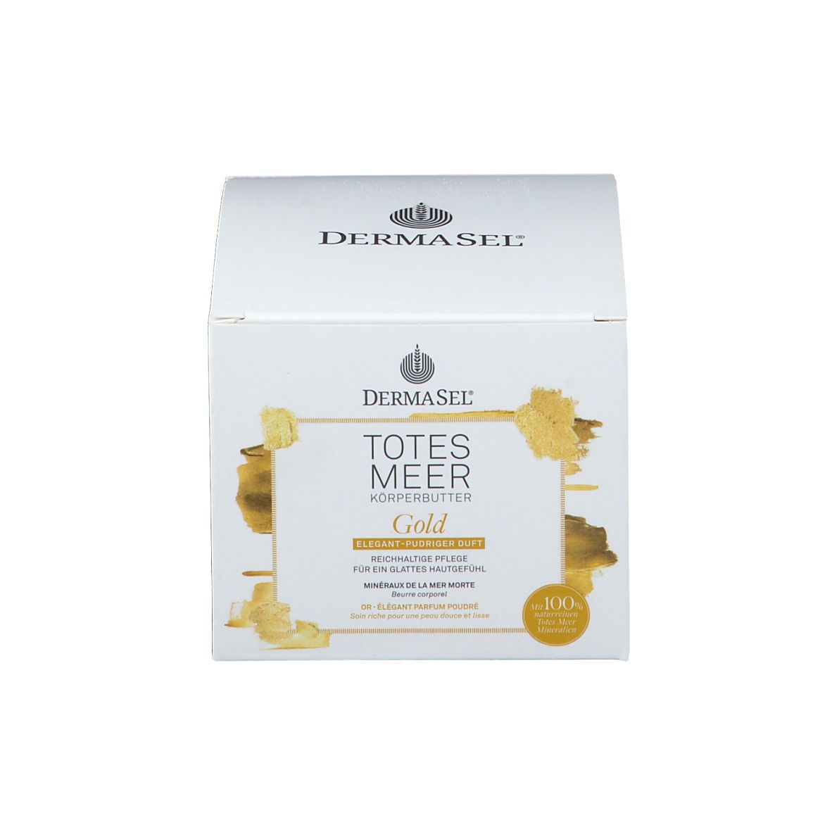 DERMASEL® Beurre corporel de la mer Morte Or