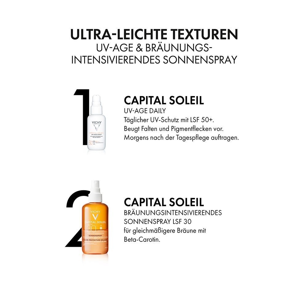 Vichy Capital Soleil Bräunungsintensivierendes Sonnenspray LSF 30