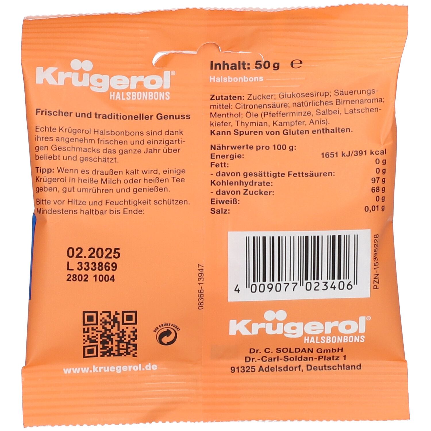 Krügerol® Pastilles gorge Original