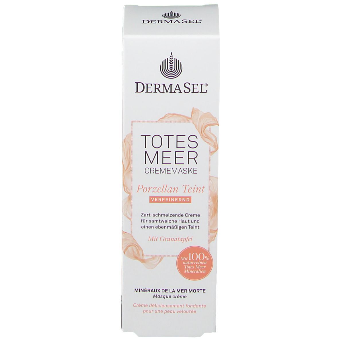 DERMASEL® Totes Meer Maske Porzellan Teint