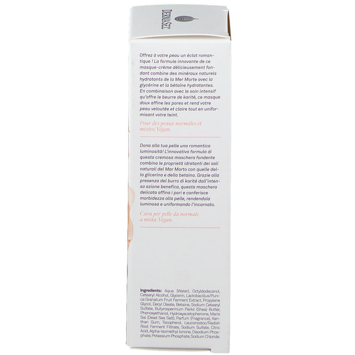 DERMASEL® Totes Meer Maske Porzellan Teint