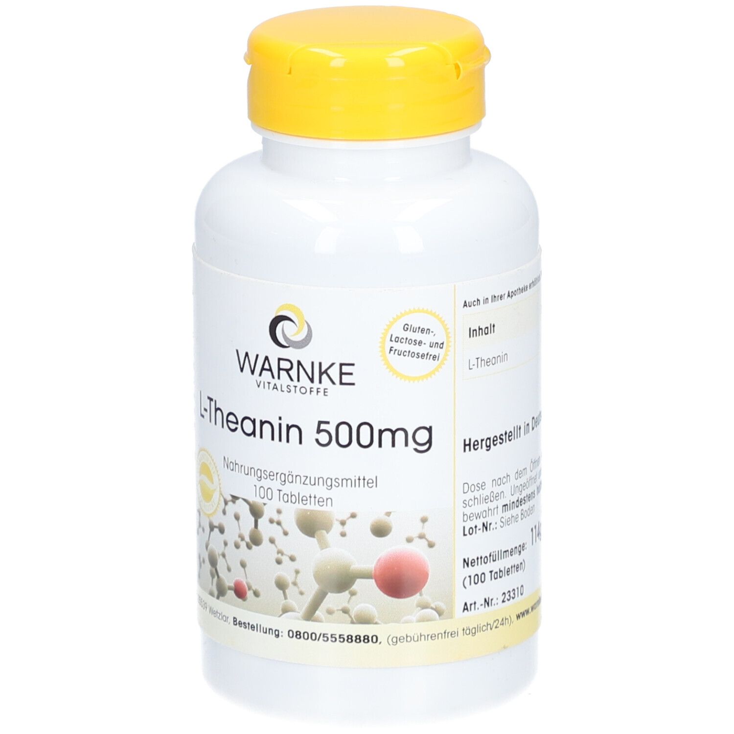 WARNKE-Theanin 500mg Tabletten