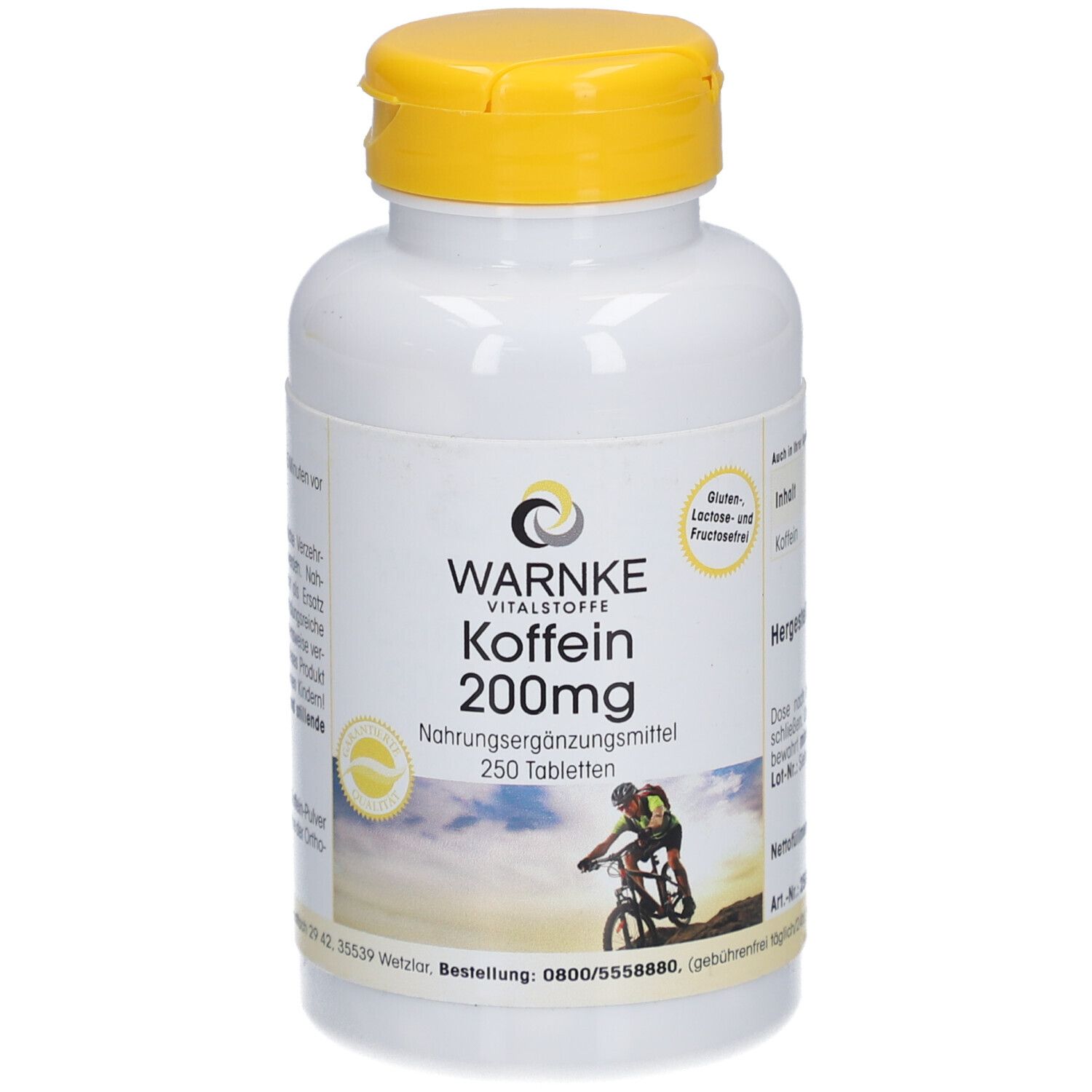 WARNKE caféine 200mg