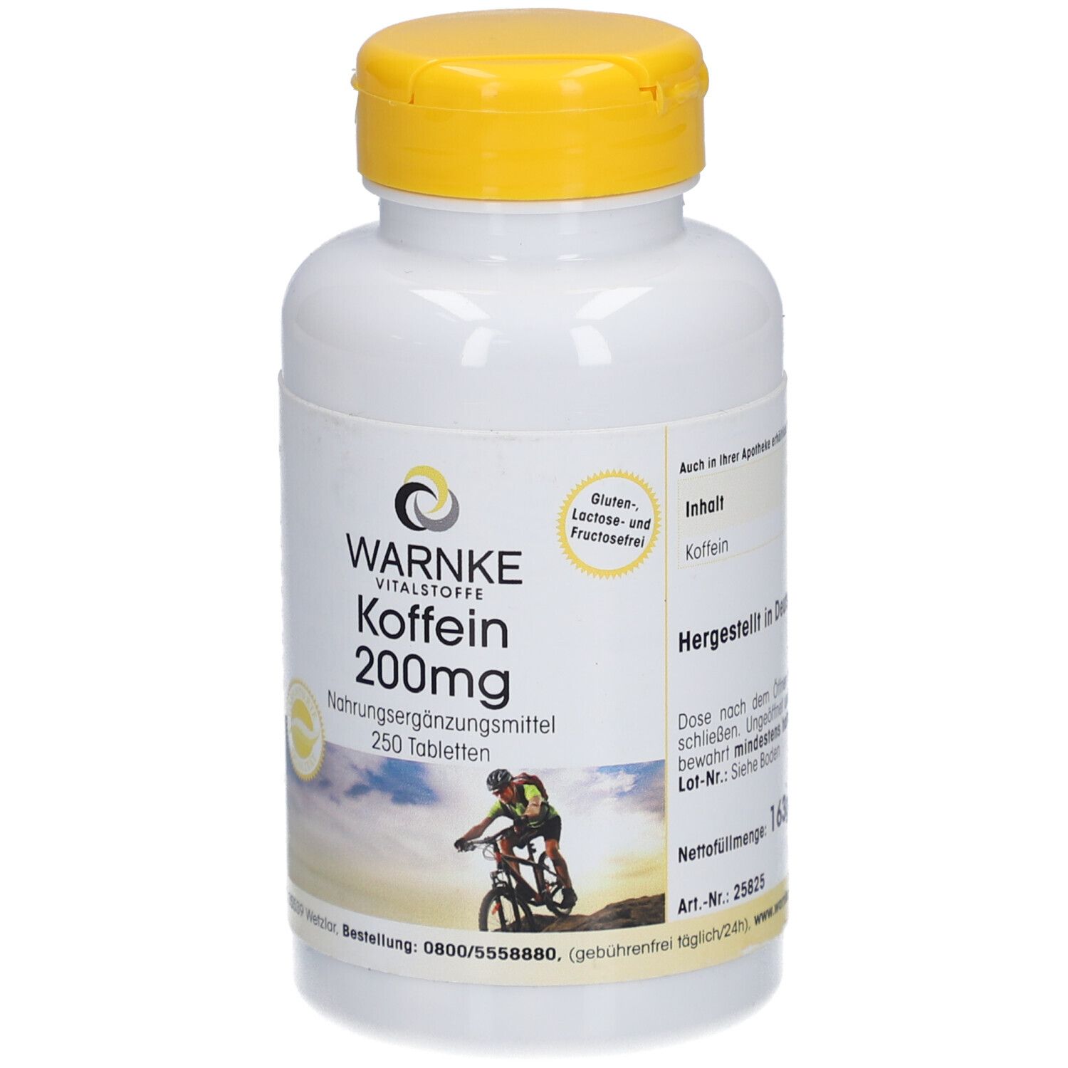 WARNKE caféine 200mg