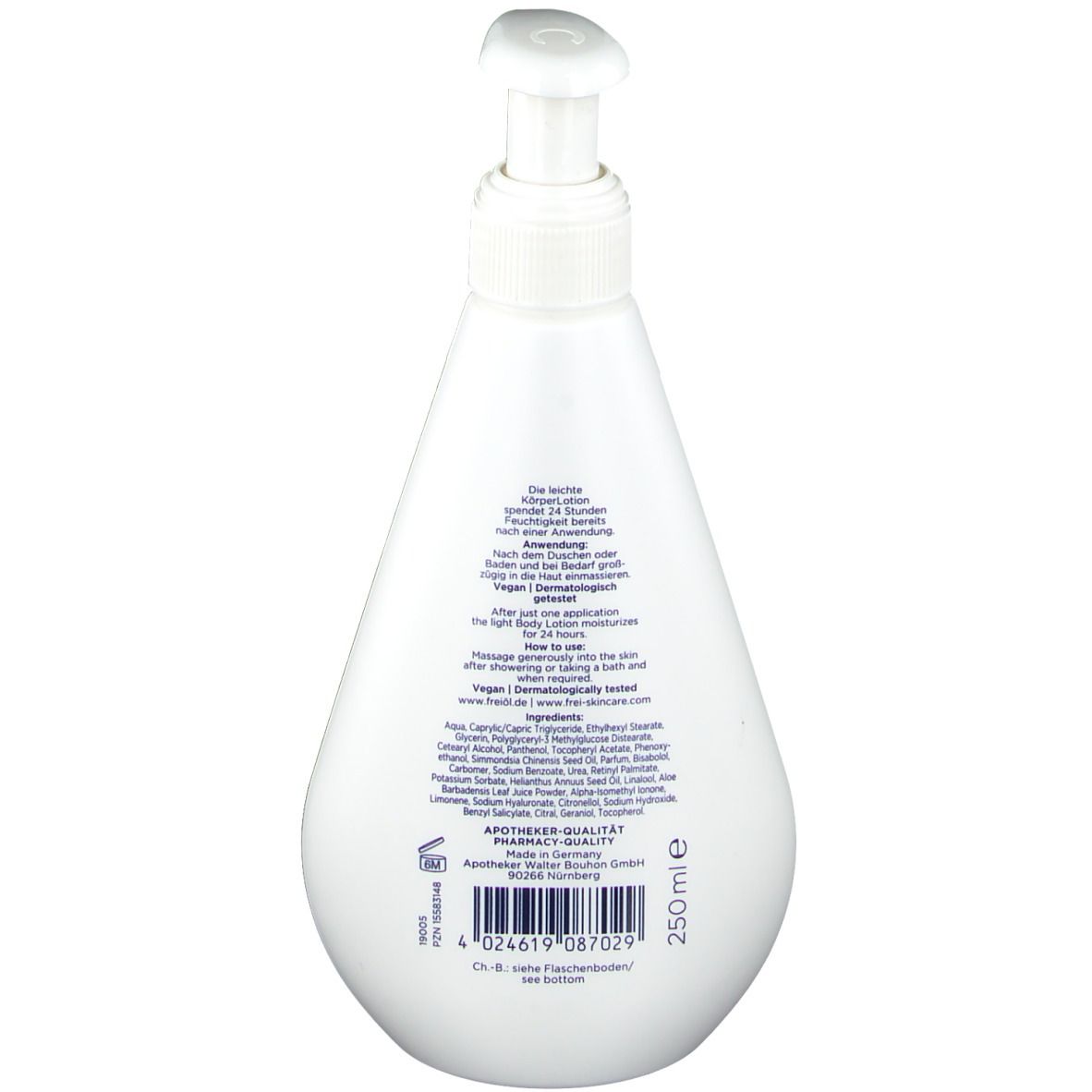 frei öl® HYDROLIPID Lotion corporelle