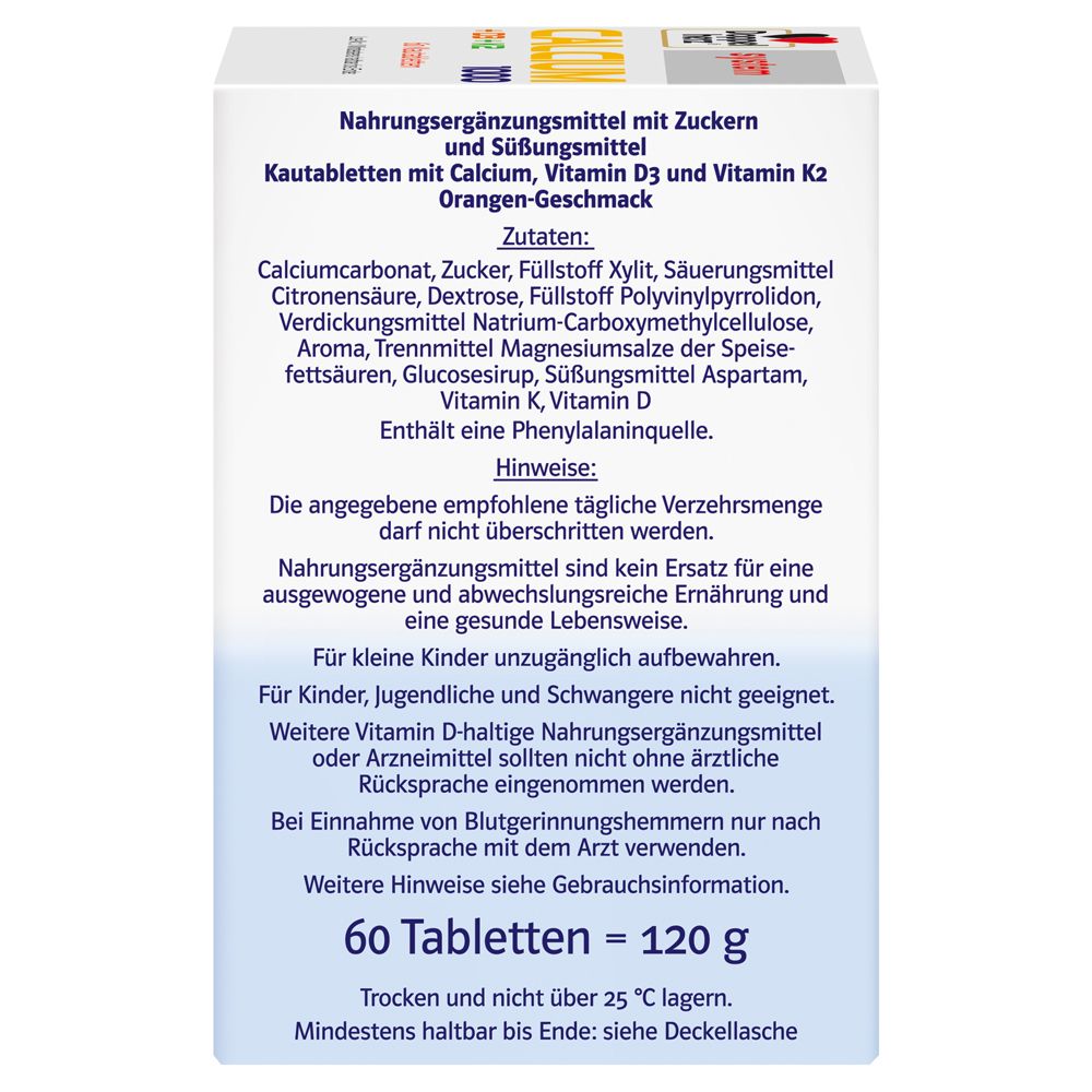 Doppelherz® Calcium 1000 D3 + K2