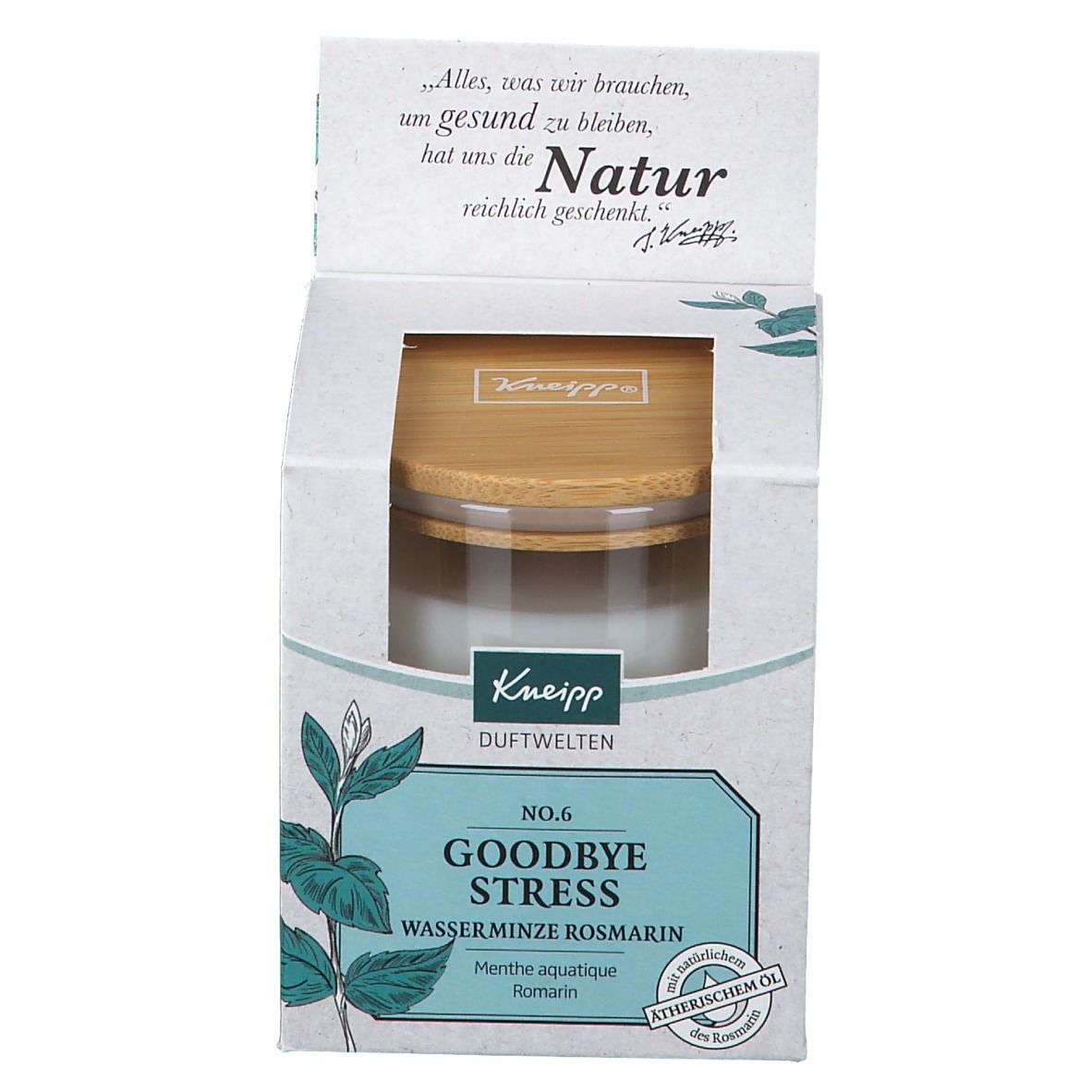 Kneipp ® Bougie parfumée No. 6 Goodbye Stress