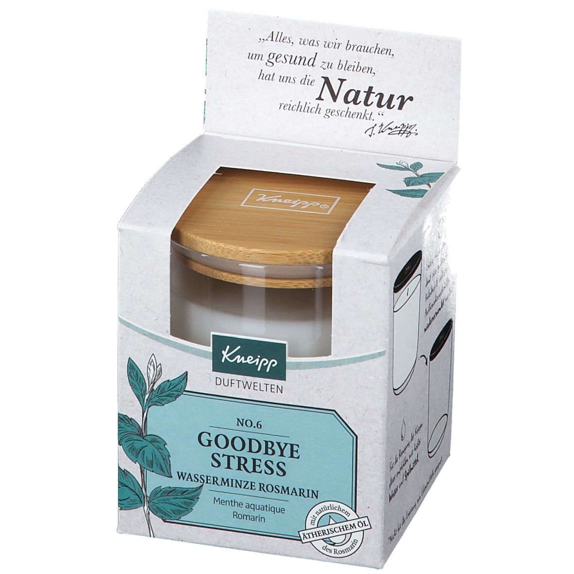Kneipp ® Bougie parfumée No. 6 Goodbye Stress